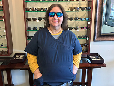 Optician Lawrence Prange at Sauganash Eye